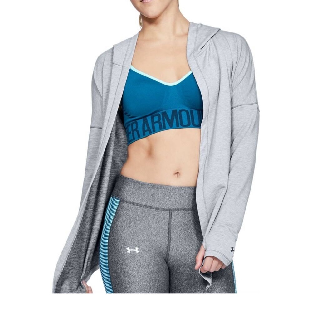 Under Armour Modal Terry Open Wrap Cardigan NWT XL